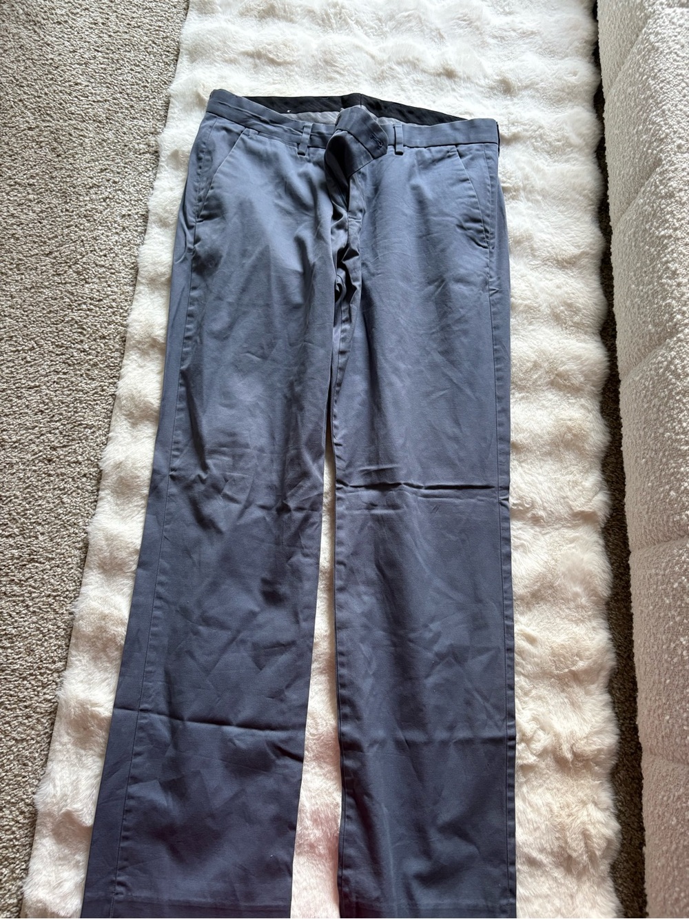 Express Men's Chinos - Slate Blue